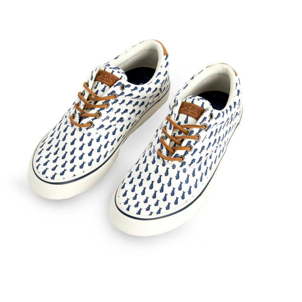 Vineyard Vines x Sperry Mahi All-Over Print Sneaker, Size 9.5